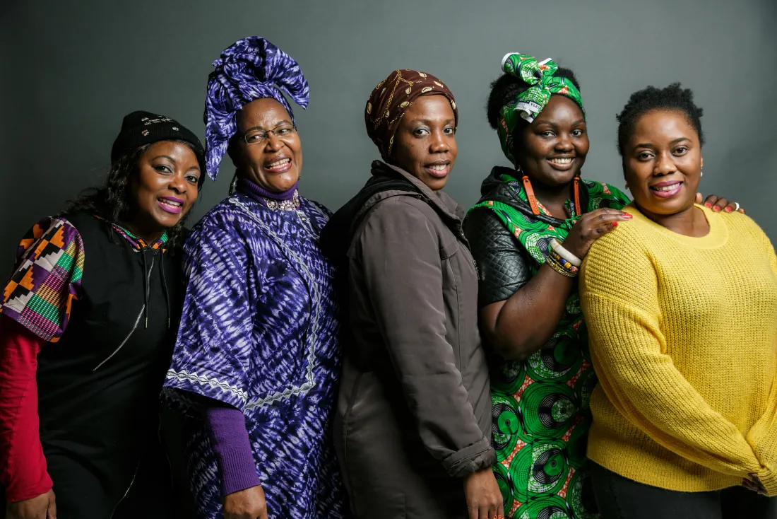 One Vibe Africa community members at a Seattle gathering